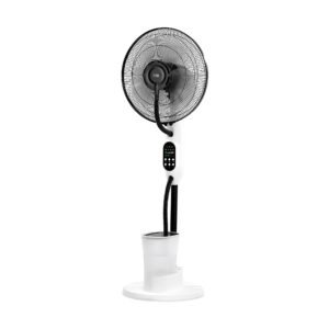 Teesa ανεμιστήρας υδρονέφωσης δαπέδου 17"/43cm TSA8067 λευκός